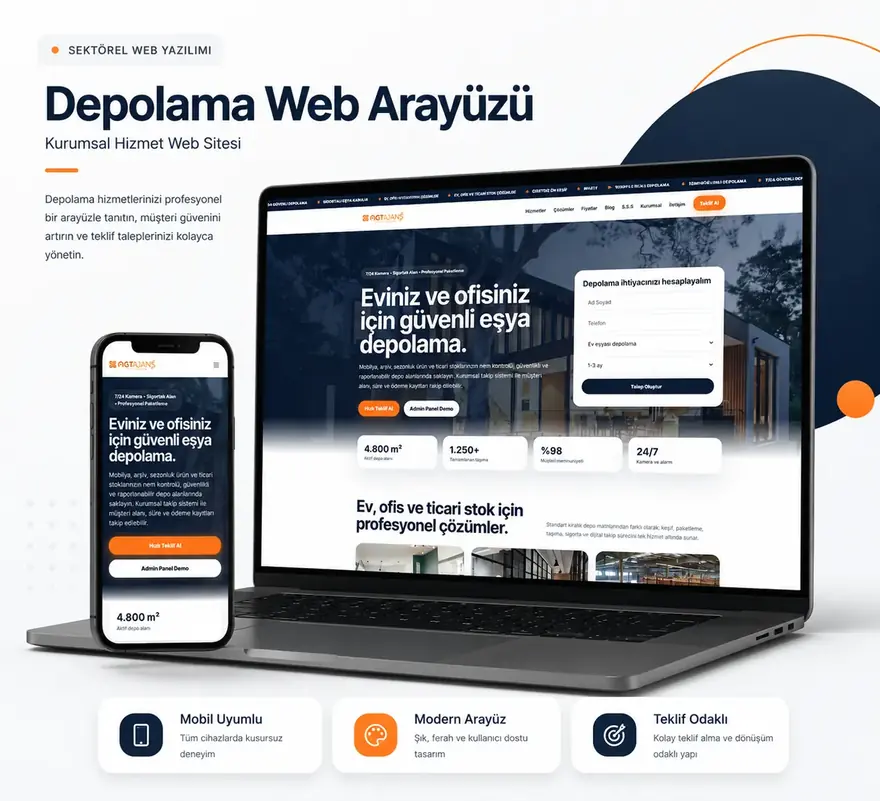 Depolama Yönetim Sistemi ürün görseli